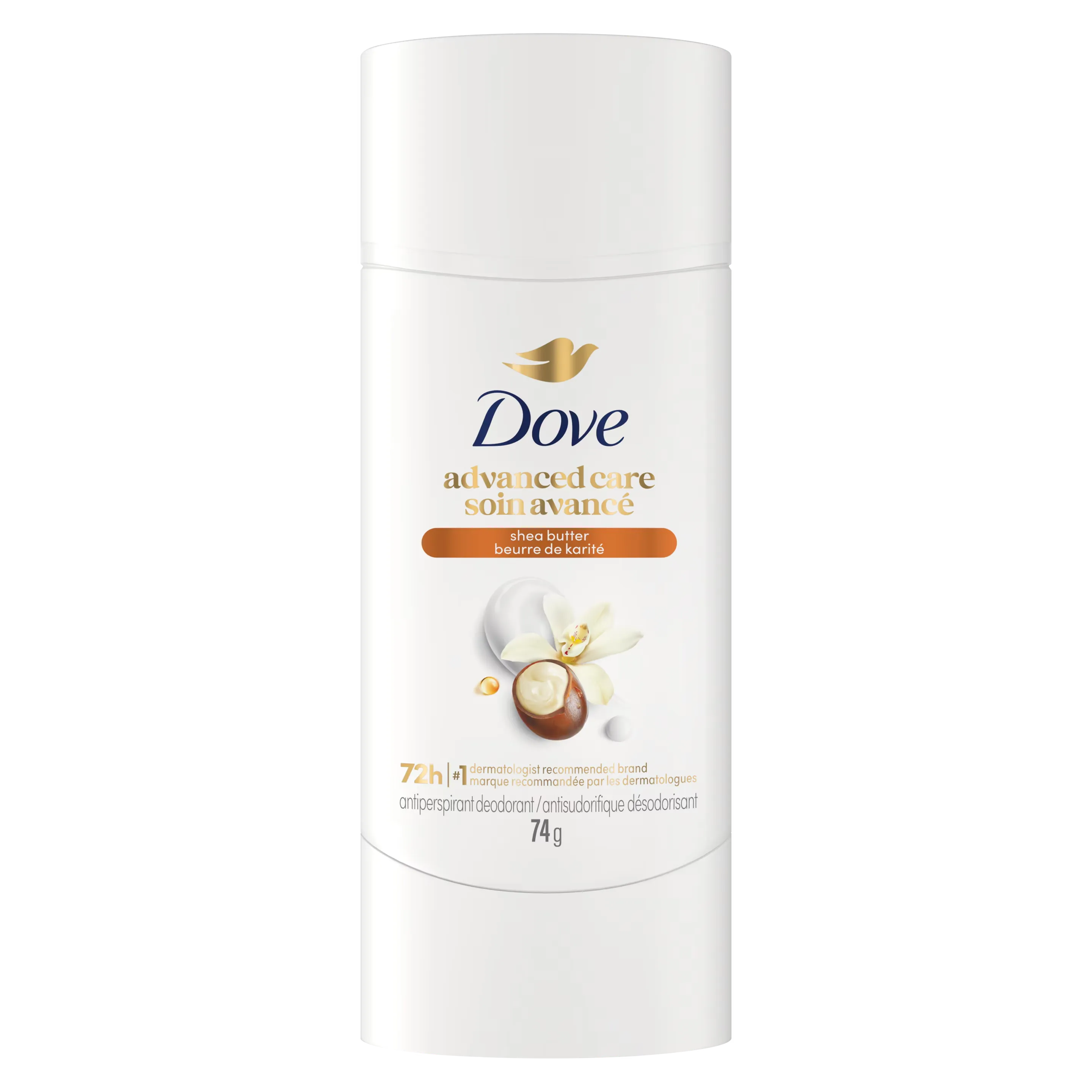 Dove Deodorant Stick Shea Butter And Vanilla 74G