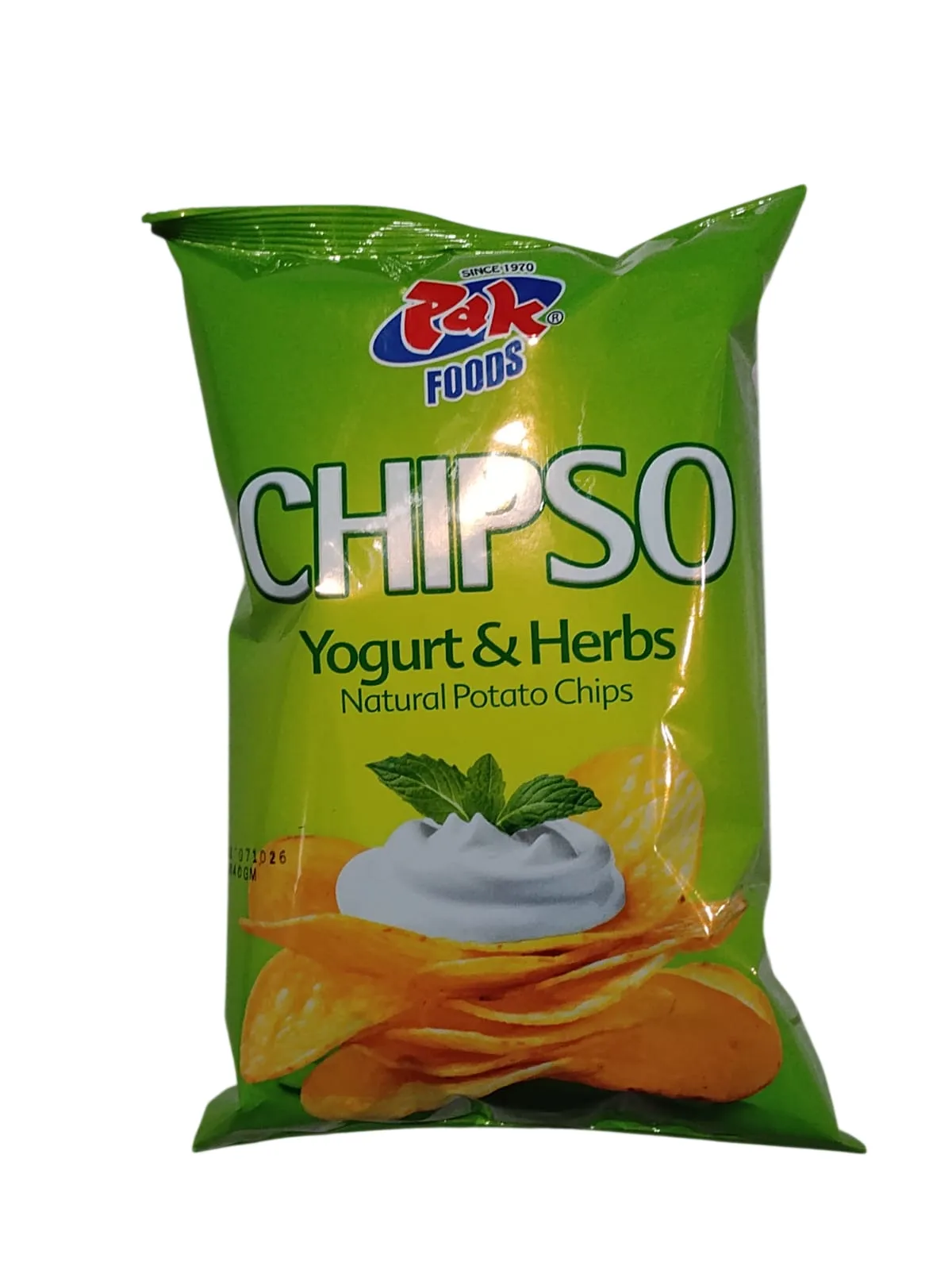 Pak Foods Chipso Yogurt And Herbs 22G