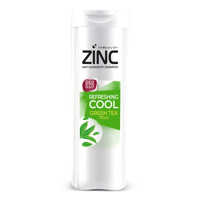 Zinc Shampoo Refreshing Cool Tea Mint 170ML