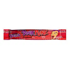Sour Punk Candy Sticks Strawberry 40G