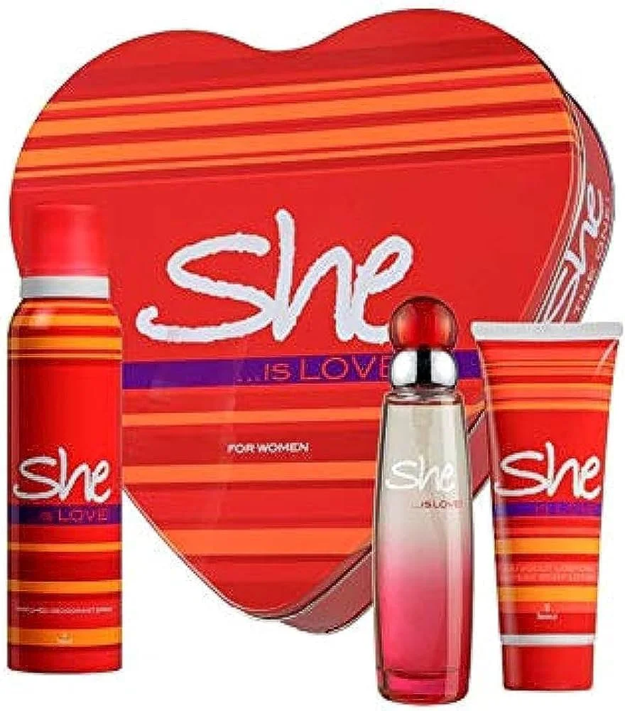 She Eau De Toilette Gift Set Love