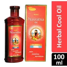 Navratna Hair Oil Herbal Cool 100ML