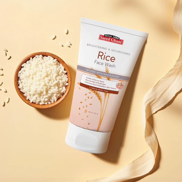 Saeed Ghani Face Wash Rice 100Ml