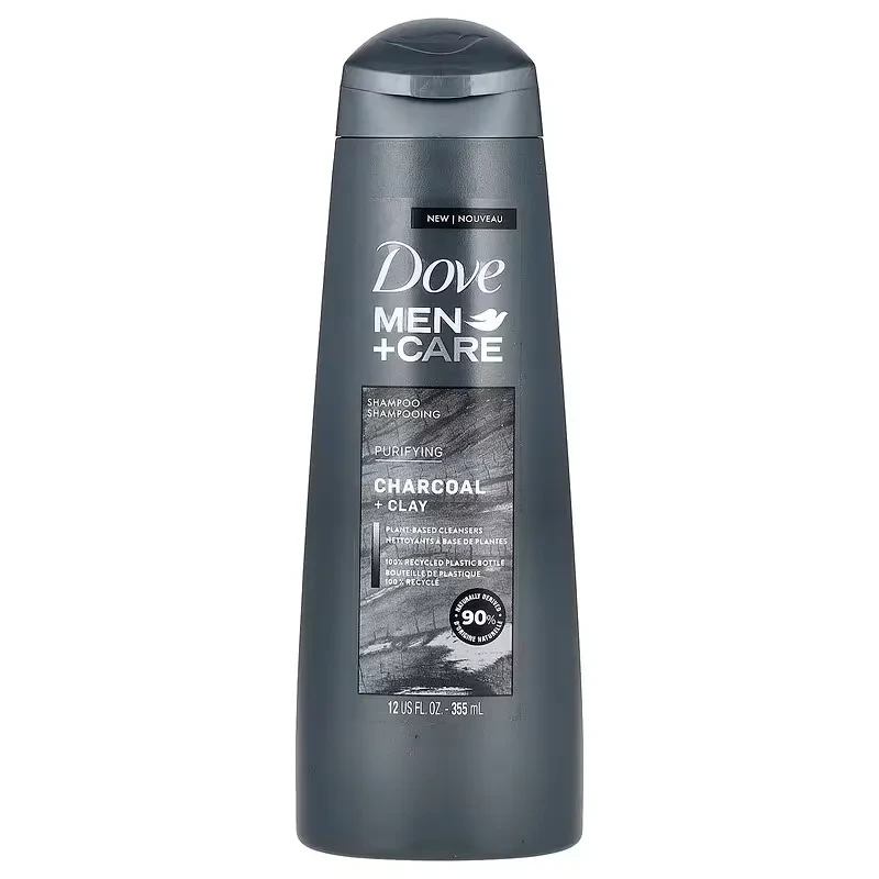 Dove Shampoo Mencare Charcoal Clay 355ML