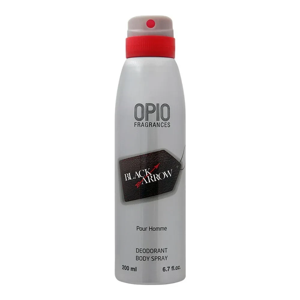 Opio Deodorant Body Spray Homme Black Arrow 200ML