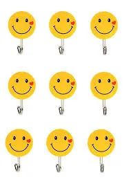 Sticky Hook Smile 9Pcs