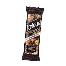 Reload Granola Bar Chocolate High Fiber High Protein Dark Chocolate And Almond 40G