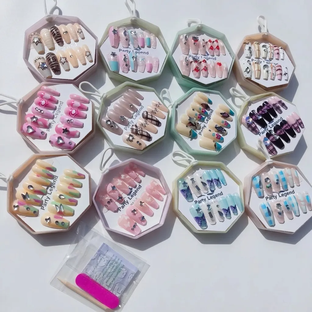 Party Legend Color Up Your Nail 12Pcs 9898