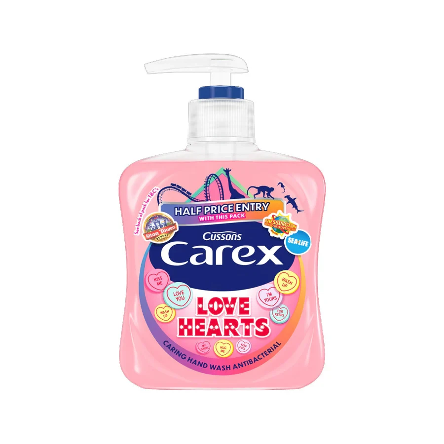 Carex Hand Wash Love Heart 250ML