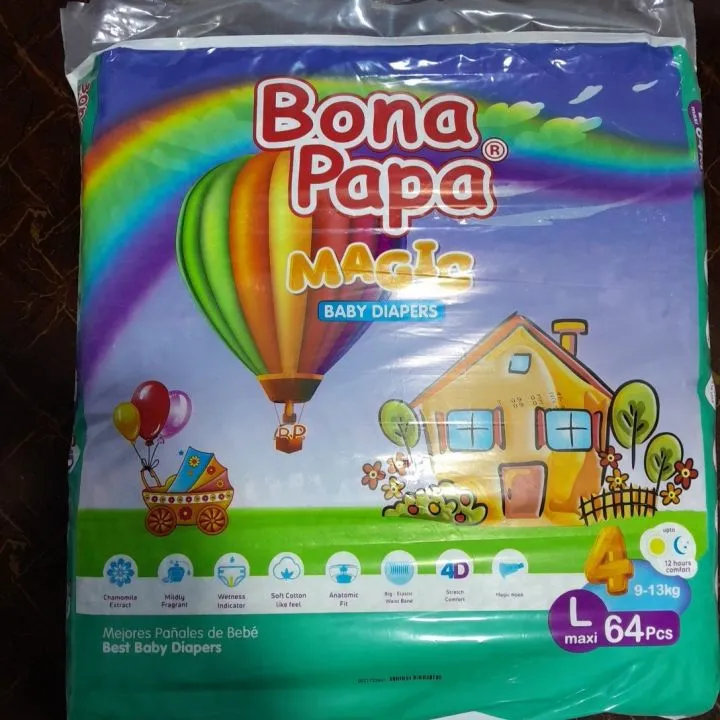 Bona Papa Baby Diapers 4 L 64P