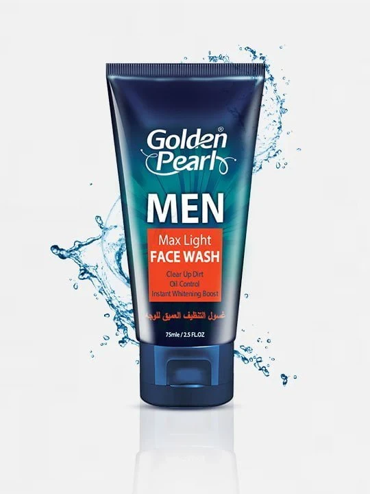 Golden Pearl Face Wash Men 75ML PK