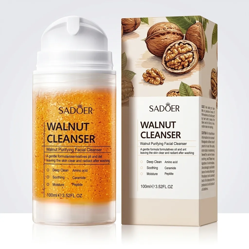Sadoer Facial Cleanser Walnut 100ML