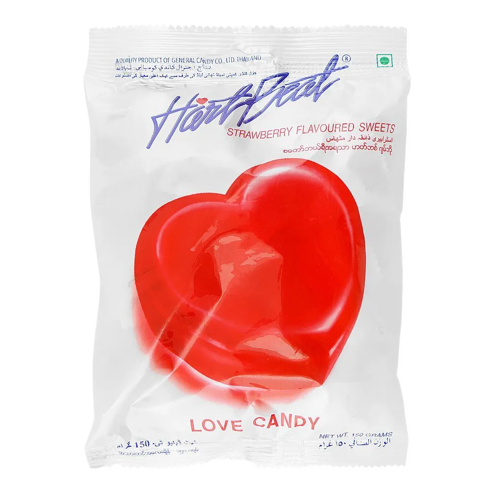 Heart Beat Candy Strawberry 90G