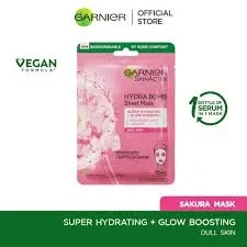 Garnier Sheet Mask Serum Hydra Bomb Sakura 32G