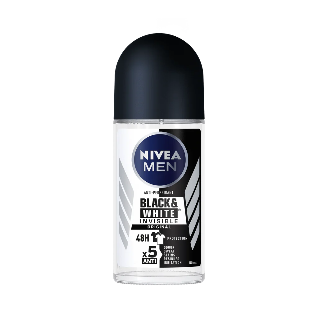 Nivea Roll On Black And White Clear 50ml