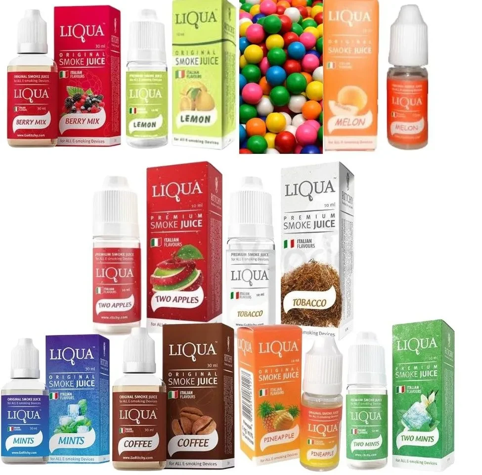 Liqua Fluid Vape Flavors