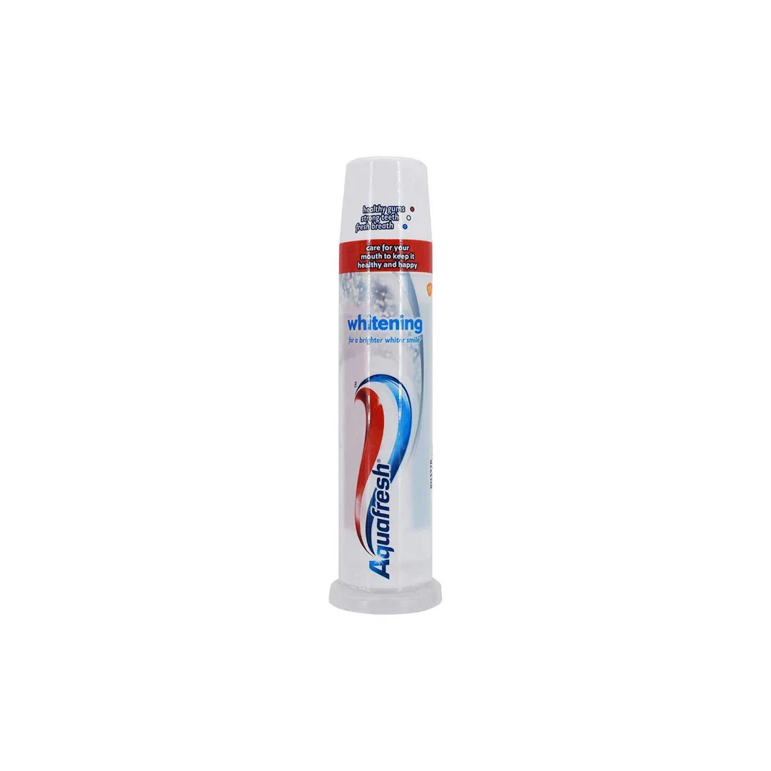 Aquafresh Toothpaste Pump Whitening 100ML