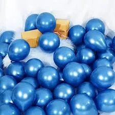 Birthday Celebration Ballon 10pcs Shining Blue