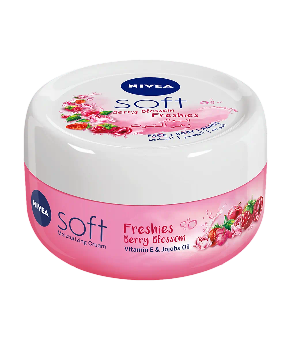Nivea Soft Cream Berry 200ML