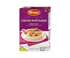Shan Masala Chicken White Karahi