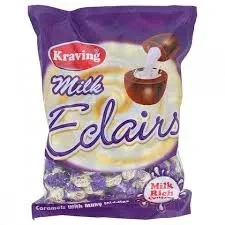 Karving Chocolate Packet Milk Eclairs 975G