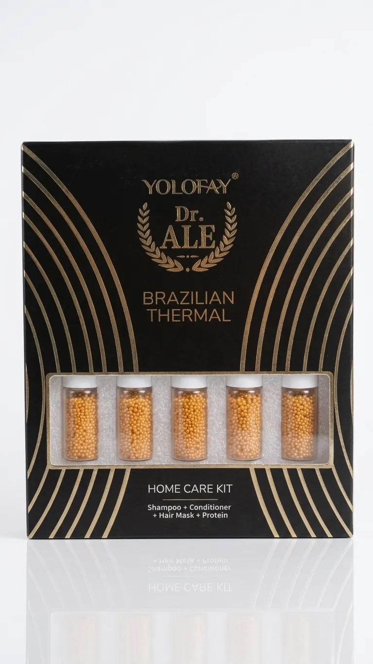 Yolofay Dr.Ale Hair Care Kit 4In1 Brazilian Thermal