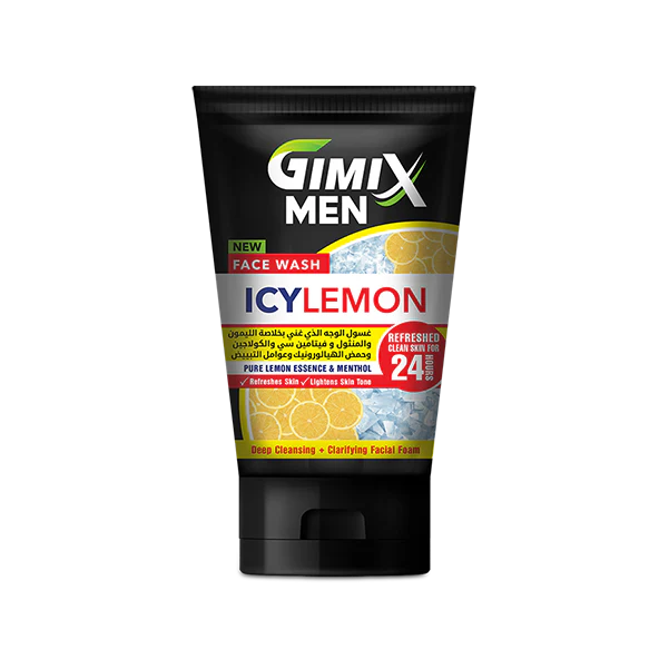 Gimix Face Wash Men Icy Lemon 100ML
