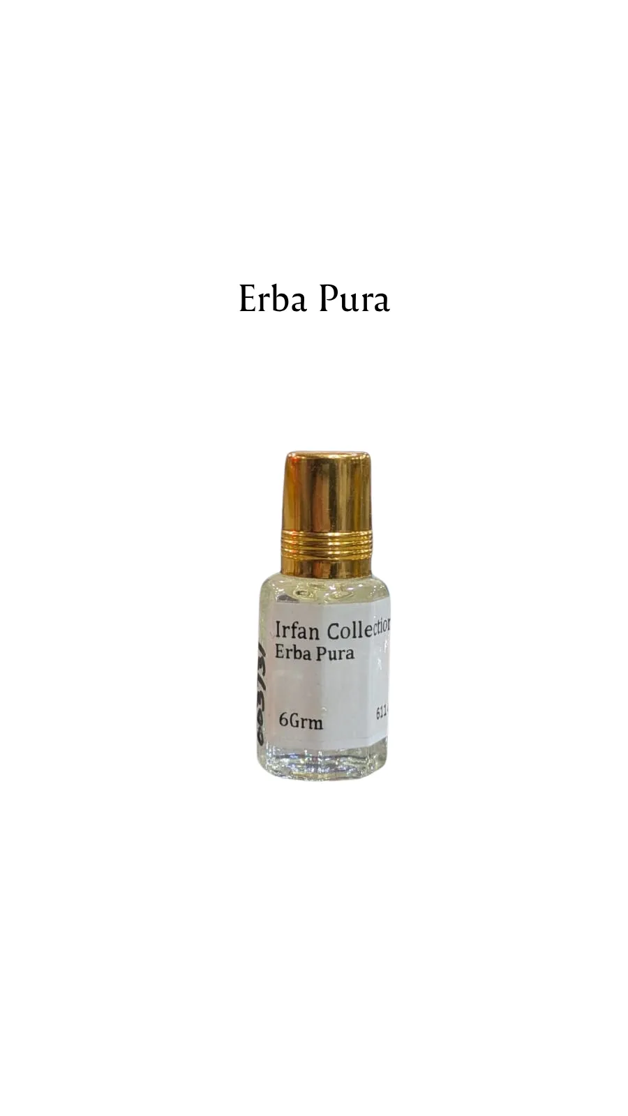 Concentrated Perfume Oil Attar Erba Pura French Sospiro Expressions 6ML