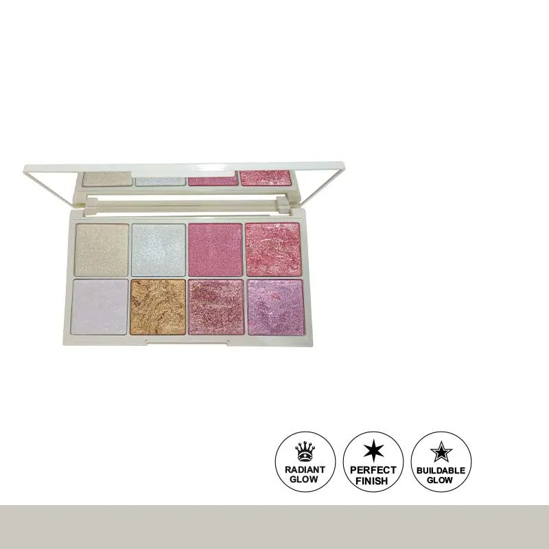 Glamorous Face Makeup Kit Highlighter And Blusher B 20G 1099