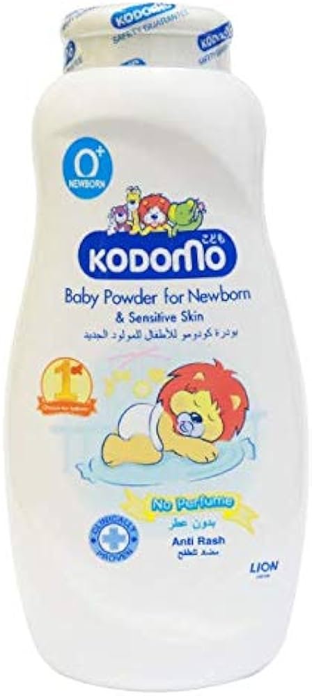 Kodomo Baby Powder New Born + Rash 200g