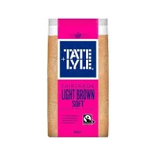 Tate And Lyle Pure Cane Sugar Light Brown Soft 500G