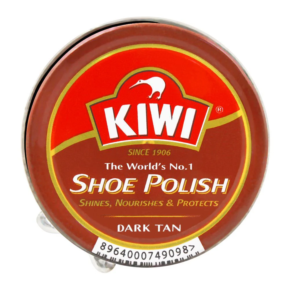 Kiwi Shoe Polish Dark Tan 45ML