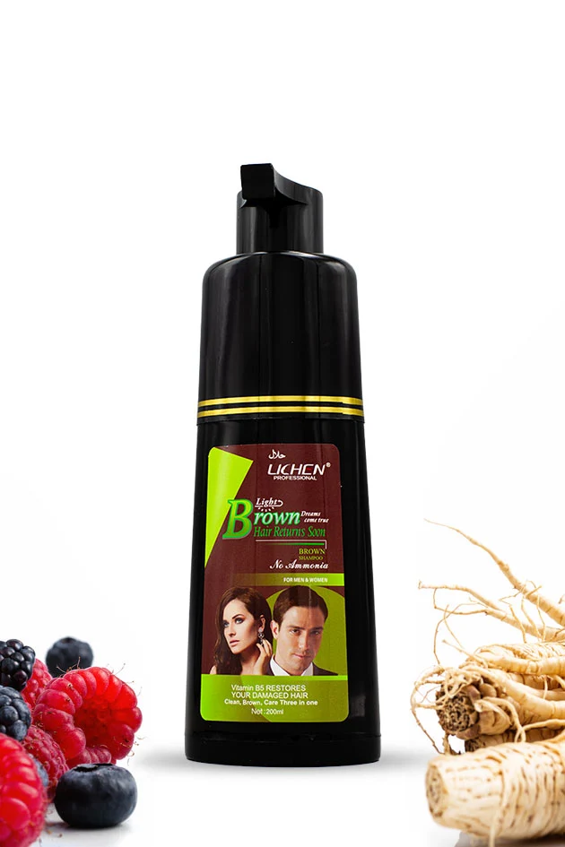 Yardlie Professional Shampoo Hair Colour Light Brown 200ML