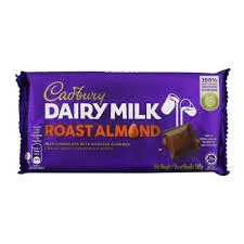 Cadbury Dairy Milk Chocolate Roast Almond 160g