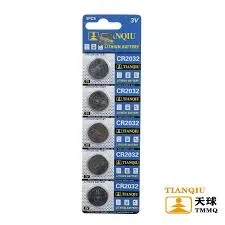 Tianqiu Battery Cells Remote 2032