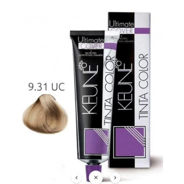 Keune Tinta Hair Color 9.31 Very Light Golden Ash Blonde
