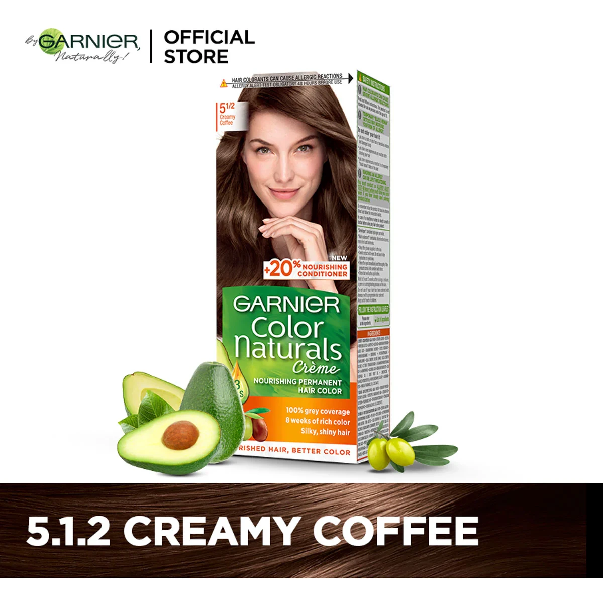 Garnier Colour 5.1/2 Creemy Coffee