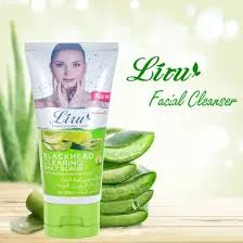 Liru Facial Cleansing Scrub Aloevera 150Ml