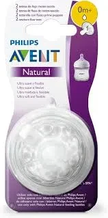 Avent Nipple Natural 0M+ 1S Single PC