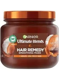 Garnier Hair Mask Ultimate Blends Remedy Coconut Cocoa 340ML