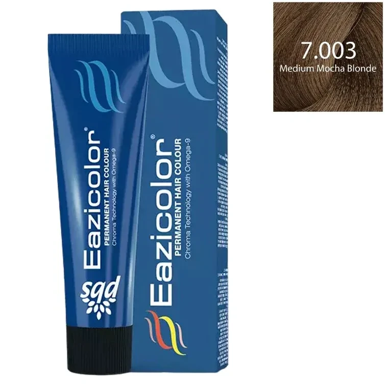 Eazicolor Tube 7.1 Medium Natural Ash Blonde 60ML