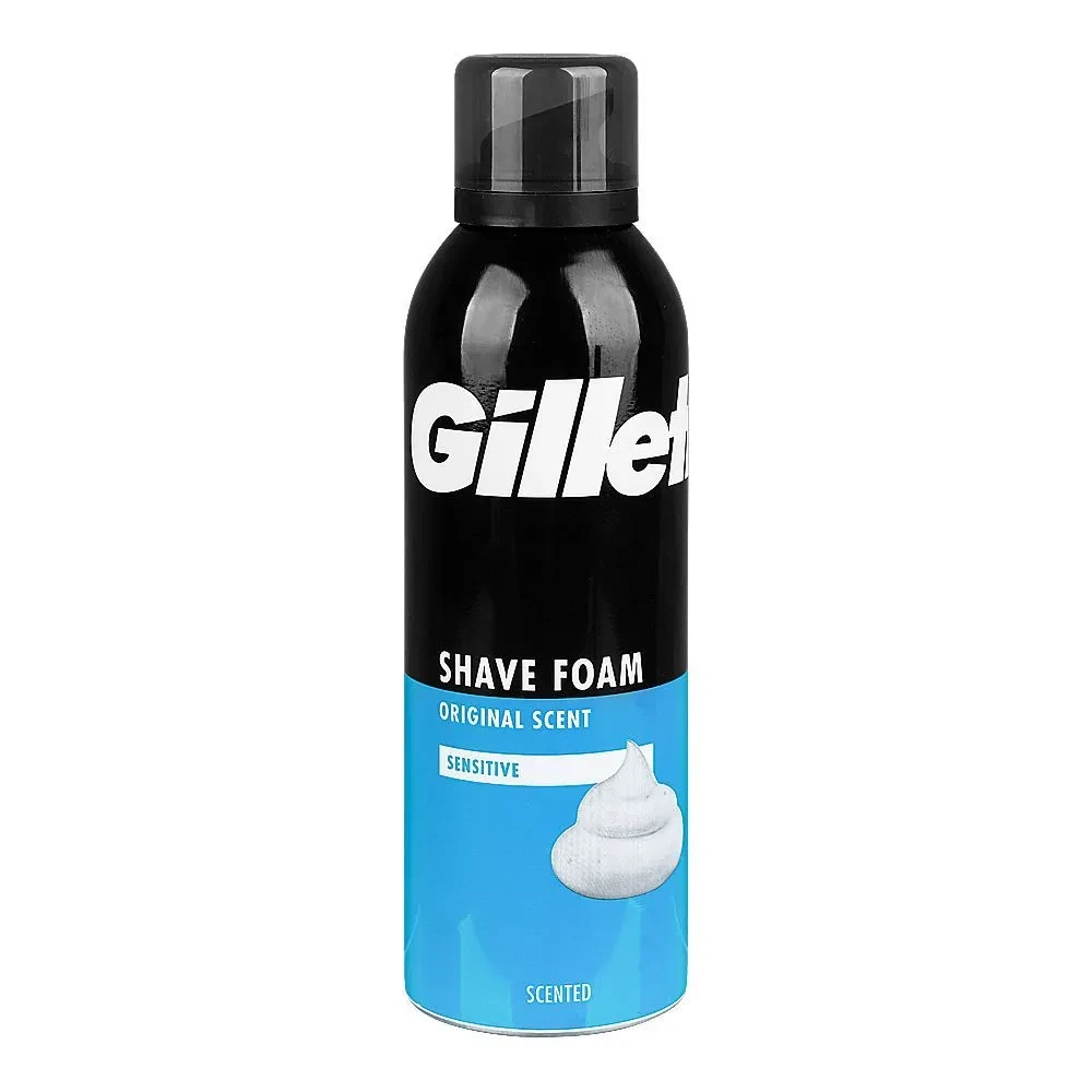 Gillette Shaving Foam Sensitive Blue 200ML