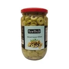 Dewdrop Olives Green Slices 220G