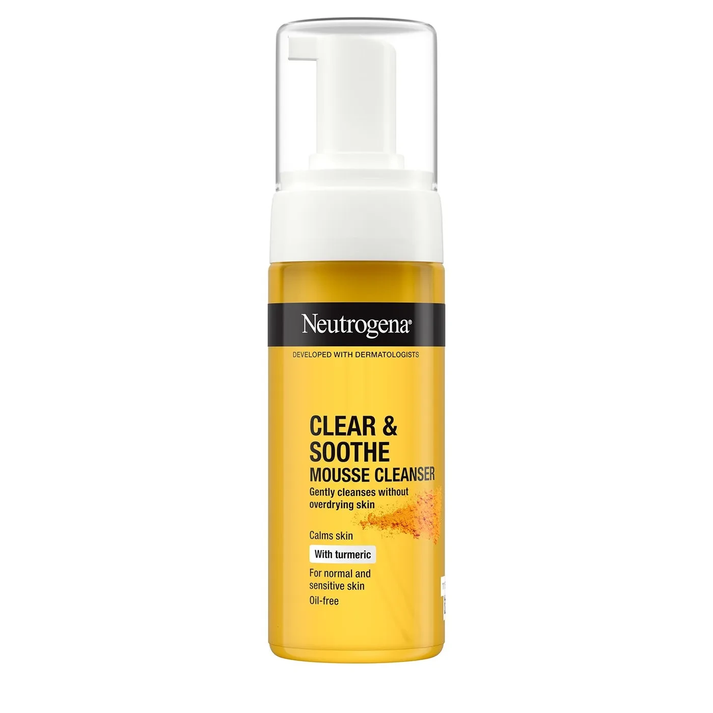 Neutrogena Face Wash Pump Clear Soothe 200ML