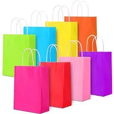 Gift Bag Gatha  Paper Large Colourfull
