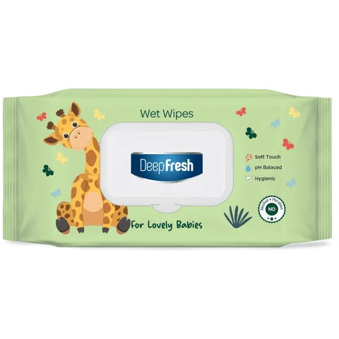 Deepfresh Wet Wipes Lovely Babies 72Pcs