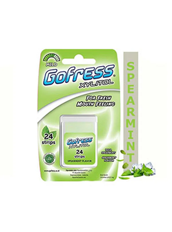 Gofrees SpearMint Mouth Strips