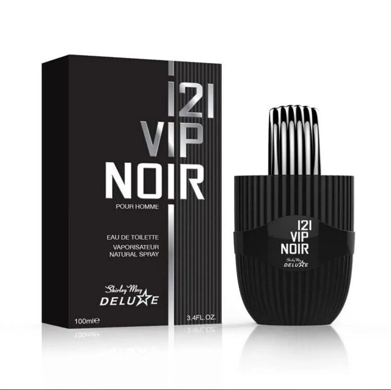 Shirley May Eau De Toilette Deluxe 121 VIP Noir 100ML