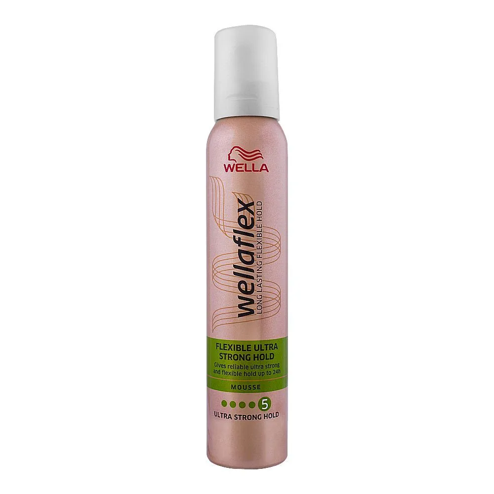 Wella Hair Mousse Spray Wellaflex 5 Ultra Strong Hold 200ml