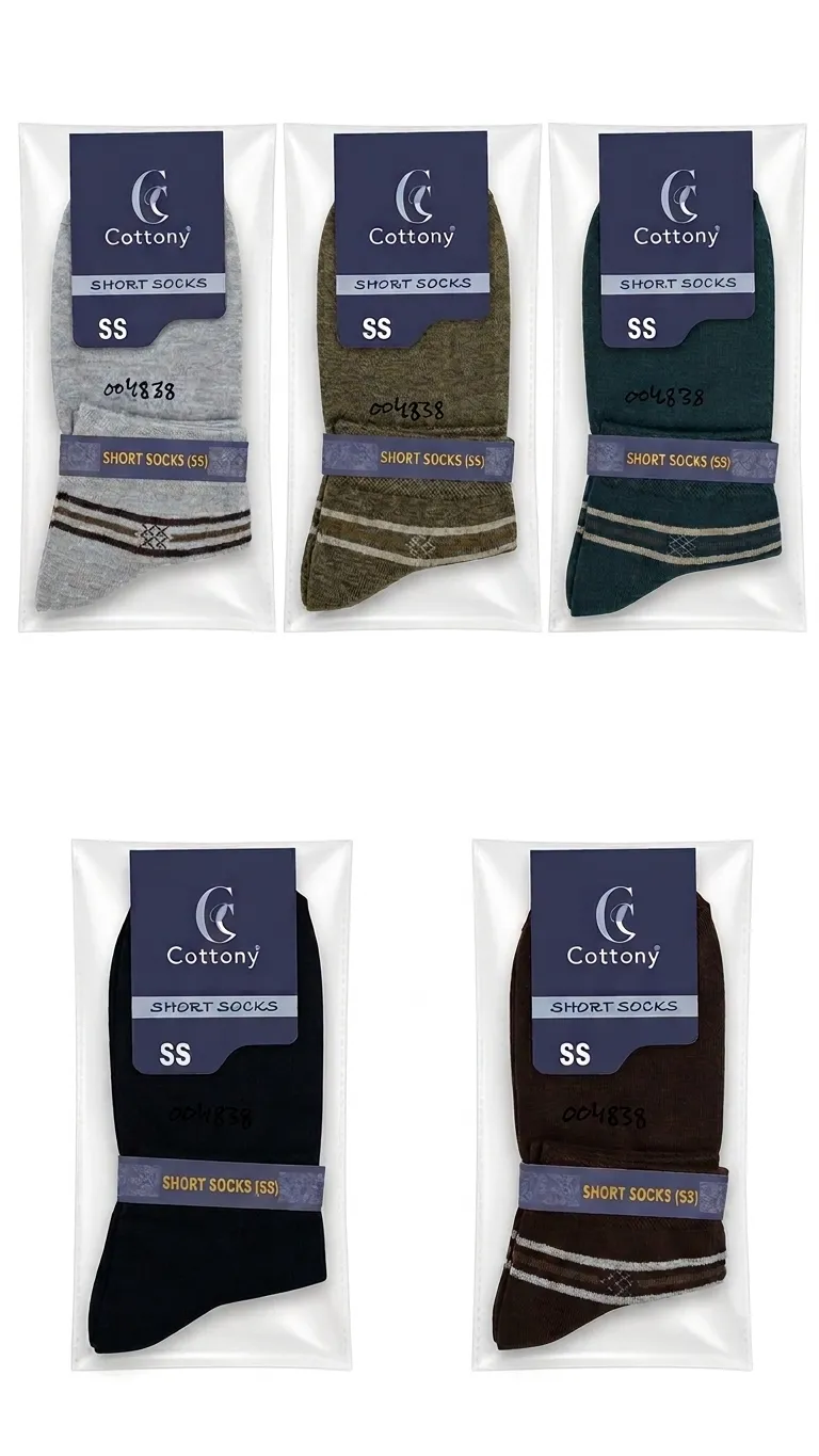 Cottony Ankle Socks SS 58 Mix Color